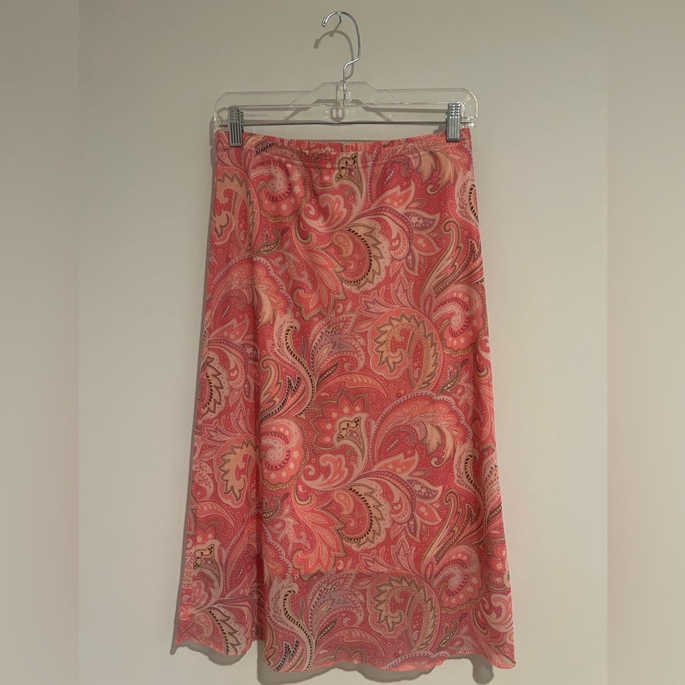 Paisley Pink Women's Skirt